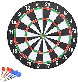 Dart Board Receational Game Include Six Dart To Improve Skills For Friends And Family 15