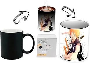 Risty Shop Anime Haikyuu (Style-Haikyuu Hinata Shouyou 113) Gourmet Coffee Magic Mug Superhero Jujutsu Manga Anime Lovers Capacity 350 ml, dishwash, Microwave Safe, Must Buy, Birthday Gift.