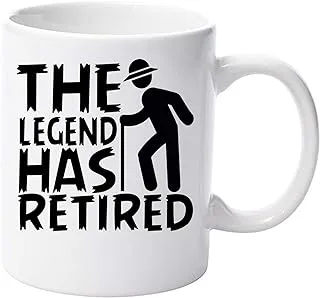 The Legend has Retired Male Version 11oz Ceramic Mug Christmas Retirement