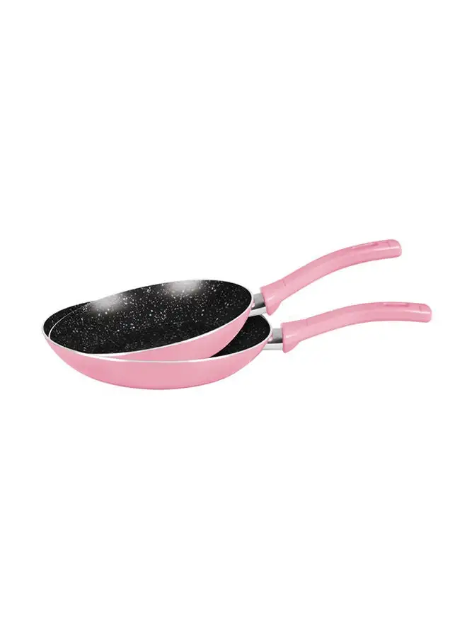 Grandi Cook Pop Fry Pan Set Pink