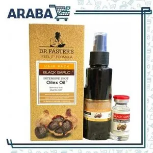 Faster Dr.Fasters Hair Back Black Garlic Oilex Oil Blended With Garlic 100Ml