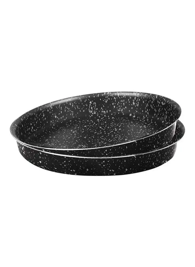 Grandi Cook Marble Pizza Tray Set Black