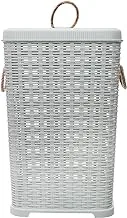 Aksa 09/0312 Plastic Reka Laundry Basket, 60 Liter Capacity