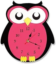 Cartoon lovely Home Decoration Accessories Wall Stickers 3D owl Wall Clock Background Decoration For Kids Rooms Home decor mm