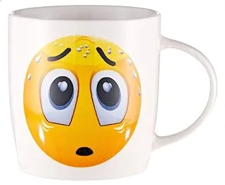 Fast Print Printed Mug, Sad Face - Multicolor