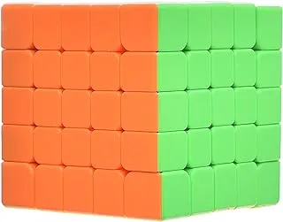 Plastic Rubik Magic Cube 5x5x5 Containing Speed Add More Funny With Early Education And Enlighten IQ For Children - Multi Color