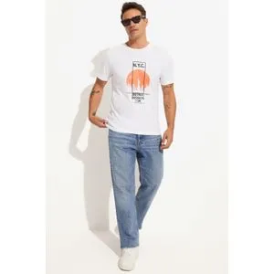 June Men's Regular / Comfortable Printed T-Shirt