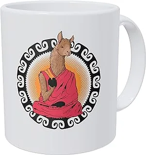 Wampumtuk Dalai Llama Lama, Buddhism, Monk 11 Ounces Funny Coffee Mug