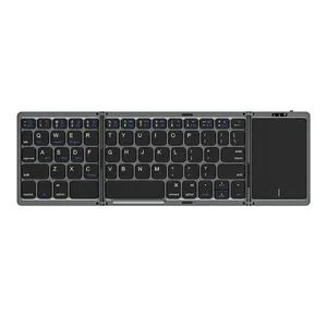 Recci RCS-K01 Triple Folding Touch Bluetooth Keyboard