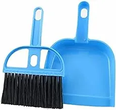 Sulfar Mini Dustpan with Brush Broom Set for Multipurpose Cleaning - 2 pcs