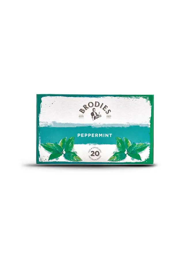 BRODIES Peppermint Tea 40 grams - 20 Filter