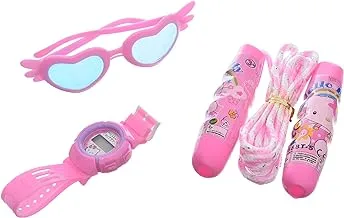 Hello Kitty Jump Rope + Watch + Glasses