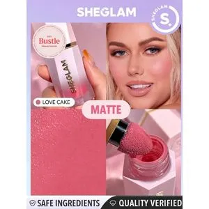 SHEGLAM Color Bloom Liquid Blush Matte Finish-Love Cake  Gel Cream Lightweight