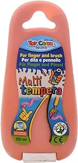 Toy Color NO:941.05 Finger Colour Paint Tube 150ML Designed To Catch The Eye And Leave A Lasting Impression - Orange