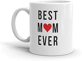 Best mom ever white mug