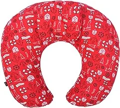 Junior Baby Unisex Pillow, Printed Red, 3 Months