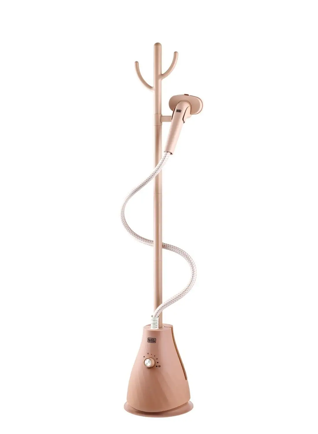 BLACK+DECKER Vertical Garment Steamer, Single Pole, 6 Levels 1.8 L 1740 W GST1620-B5 Rose Gold