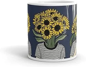 Ceramic Printed Mug - Multi Color