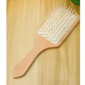 Wooden Hair Brush Squared