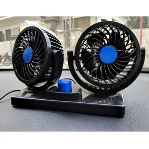 Fan Car T101- Double-Headed Vehicle With 360° Rotatable - With 2 Speeds-Black