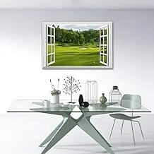 Outdoor view fake window wall stickers