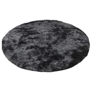 Winter Carpet Anti-Skid Mat Living Room Bedroom Carpet Dark Gray