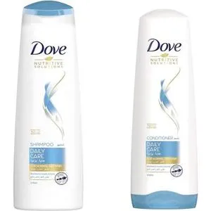 Dove شامبو العناية اليومية – 350 مل + بلسم العناية اليومية – 350 مل