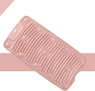 Silica Gel Washboard Household Bathroom Foldable Rubbing Board Suction Cup Rub Board Laundry (Color : D, Size