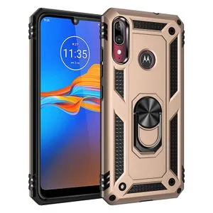 Motorola Moto E6 Plus Case Bumper Phone Case Back Cover - Gold