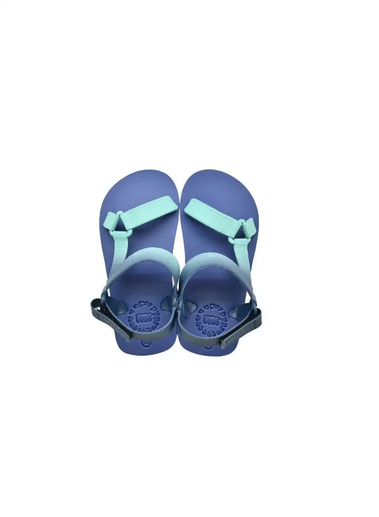 CUBS Navy - Turquoise Boys Sporty Sling CUBS Sandal 28