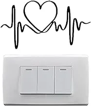 Wall Sticker - Light Switch - Heart Signal