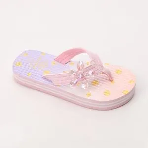 Activ Butterfly Girls Summer Lilac Flip-Flop