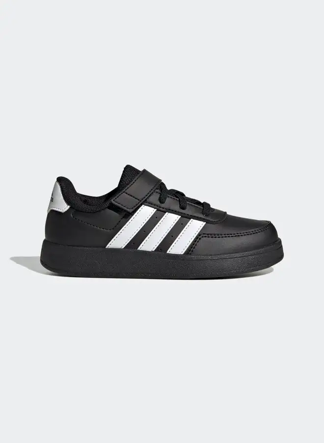 Adidas Breaknet Lifestyle Court Elastic Lace And Top Strap Shoes