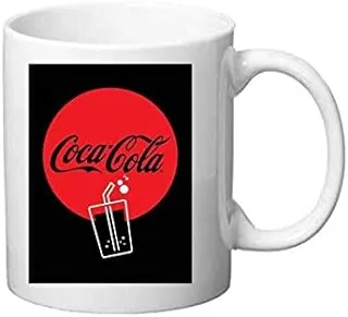 Coca Cola Black, White mug