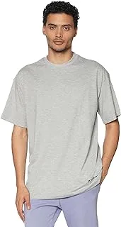 In Your Shoe Unisex Oversized Tee, Grey, S