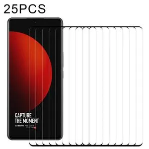 25 PCS Curved Edge Full Screen Tempered Glass Film For Xiaomi 12S Ultra