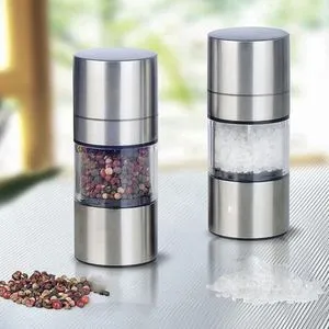 Pepper Mill Portable Manual Pepper Mill for Salt