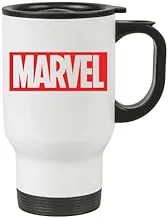 Marve White Insulated Travel Tea/Coffee Mug cr95