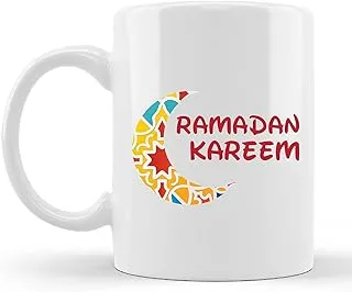 RYN PRINTED DESIGN Ramadan Mubarak Mug, Muslim Gift, Islamic Coffee Mug, Ramazan, Ramzan, Ramadhan, Ramathan, Fasting, Arabic, Blessed, Islam, Ramadan Kareem MDL002