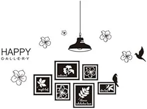 Hanging style Chandelier Wall Decal Ceiling Lamp Art Sticker