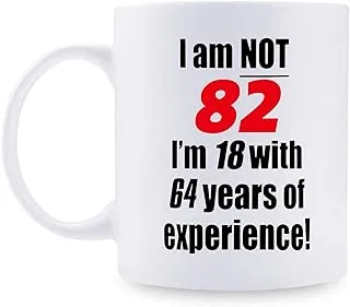 82nd Birthday Gifts For Men - 1937 Birthday Gifts for Men, 82 Years Old Birthday Gifts Coffee Mug for Dad, Husband, Friend, Brother, Him, Colleague, Coworker - 11oz