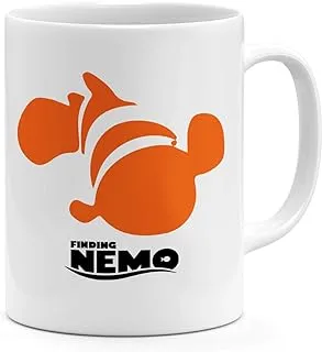 كوب قهوة Orange Nemo Minimal 11oz ملصق العثور على Nemo 11oz كوب سيراميك مبتكر