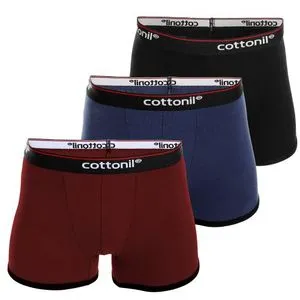 Cottonil Bundle OF (3) - Men Boxer Solid