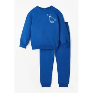 June Boy's Printed Tracksuit Set