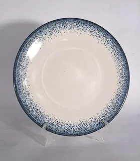 KUTAHYA Flat Plate, Nano Porcelain 20 cm - Multi Color (Blue & White)