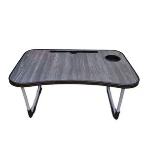 Portable Multi Use Folding Laptop Table - 60*40 Cm - Grey