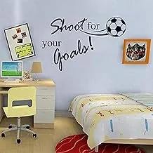 Football Wall Decals for Kids Room, Home Decor, Waterproof Wall Stickers