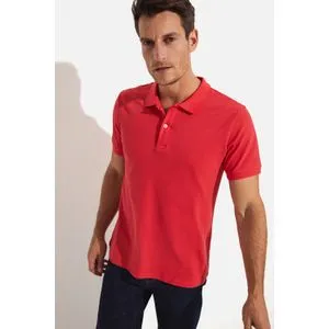 June Men's Basic Cotton Polo Neck Regular Fit T-Shirt