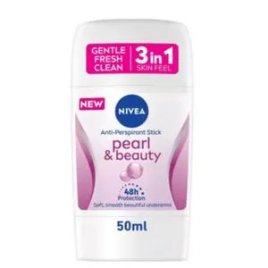 NIVEA Antiperspirant Stick 48h Protection, Pearl & Beauty, 50ml