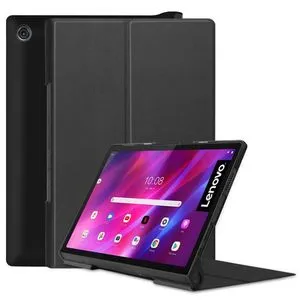 For Lenovo Yoga Tab 11 Leather Case (Black)